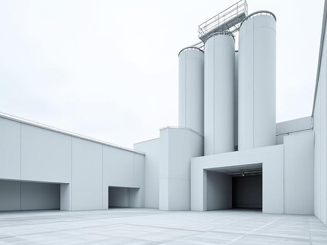 Bulk cement silo and loading equipment